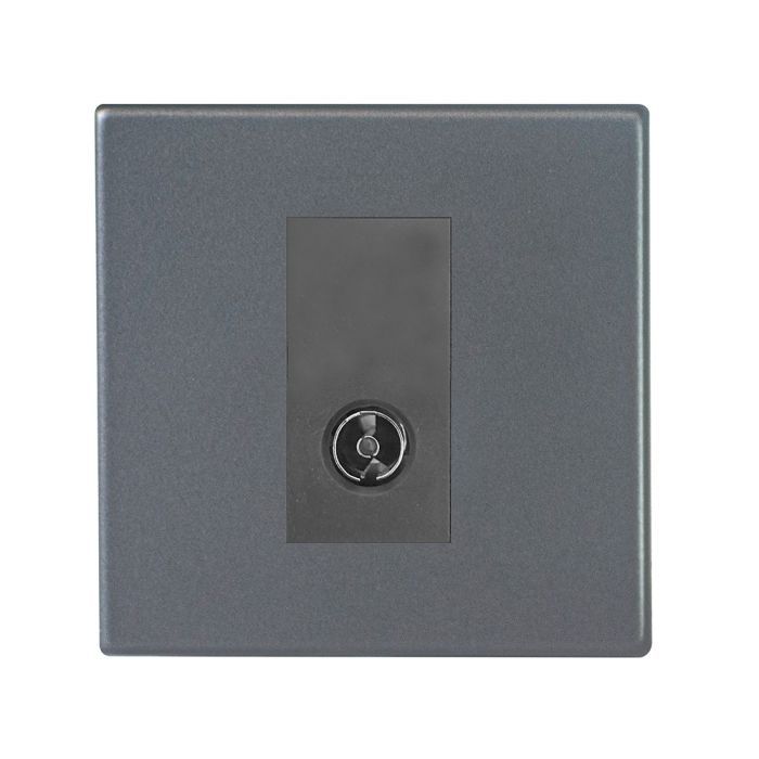 Hamilton 7G2ADTVFQG G2 Anthra Gray non-isolated female TV socket