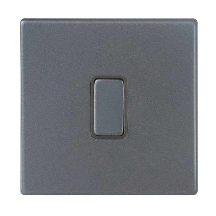 Hamilton 7G2AR21GA-QG G2 Anthra Gray 10A single 2 way light switch