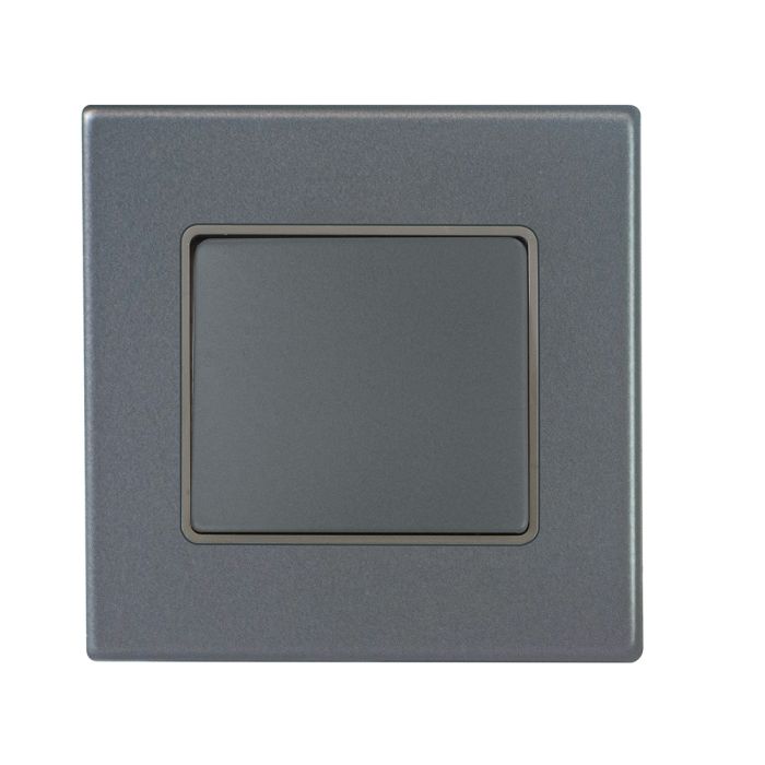 Hamilton 7G2AWR21GA-QG G2 Anthra Gray 10A single 2 way light switch