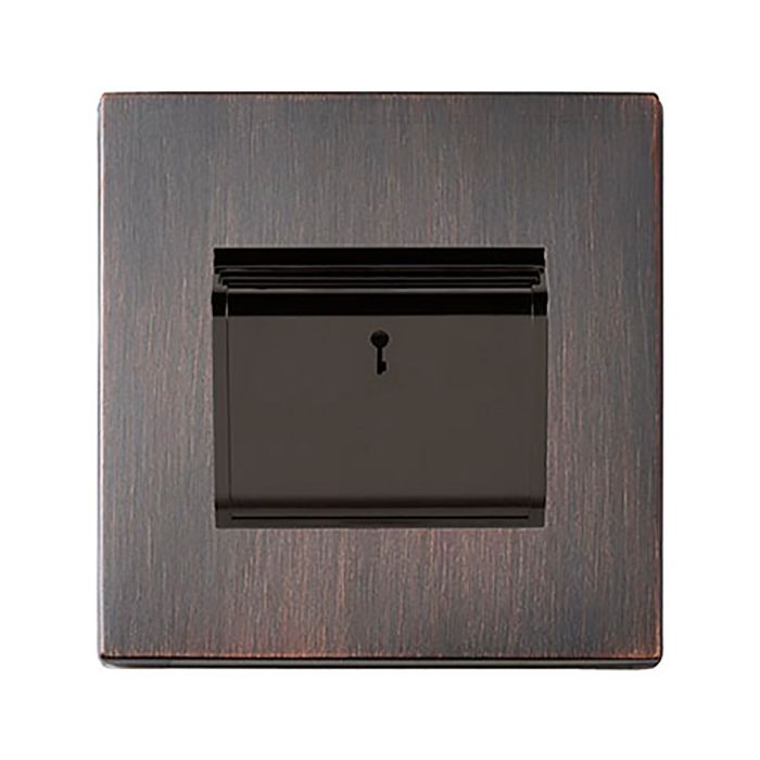 Hamilton 7G2EBC11BL-B G2 Etrium Bronze 10A single retractive switch (push to make & push to break)