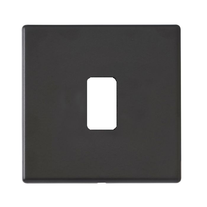 Hamilton 7G2MB1GP G2 Matt Black grid-fix face plate and grid