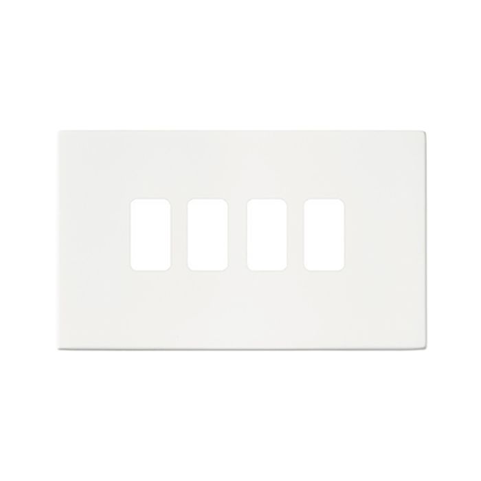 Hamilton 7G2MW4GP G2 Matt White grid-fix face plate and grid