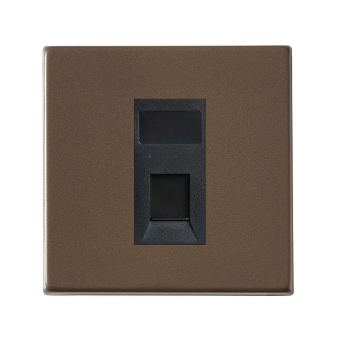 Hamilton 7G2RBJ45-C6B G2 Richmond Bronze 1 module RJ45 CAT6E unshielded data socket