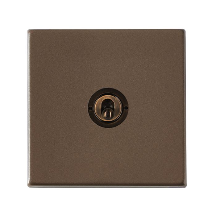 Hamilton 7G2RBT31 G2 Richmond Bronze 20A single intermediate toggle light switch