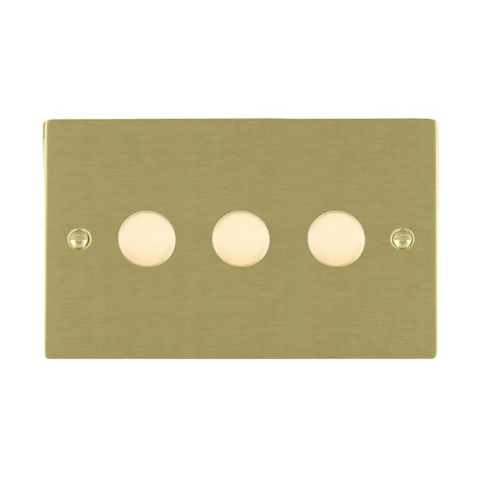 Hamilton 823X40 Satin Brass triple 400w 2 way dimmer