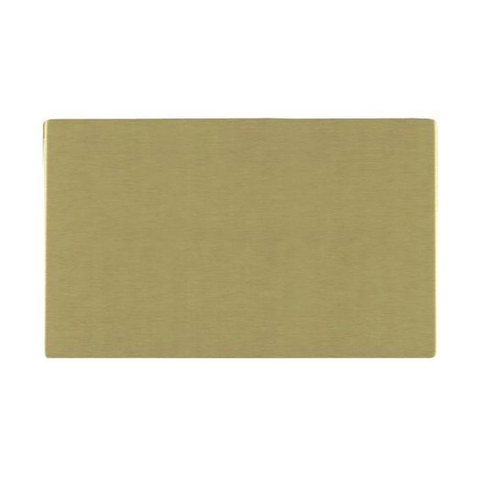 Hamilton 82CBPD CFX Satin Brass double blank plate