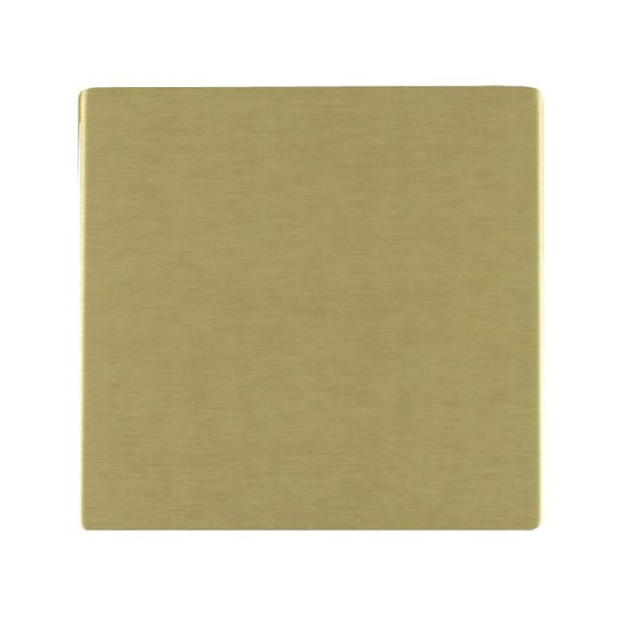 Hamilton 82CBPS CFX Satin Brass single blank plate