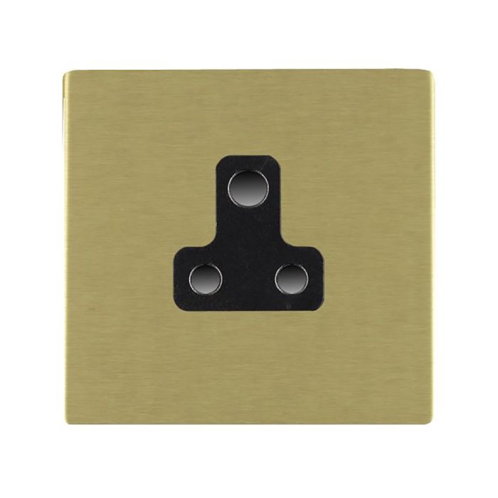 Hamilton 82CUS5B CFX Satin Brass 5A unswitched socket