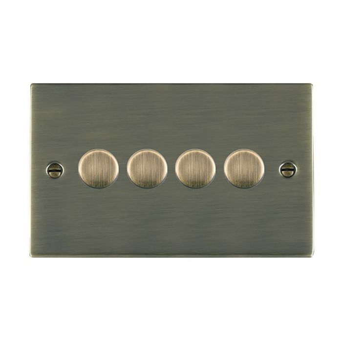 Hamilton 894X40 Antique Brass quadruple 400w 2 way dimmer