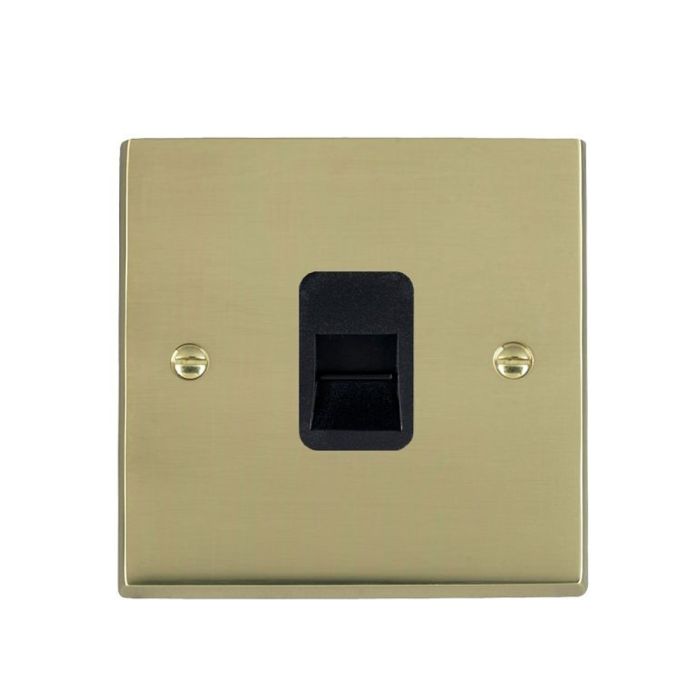 Hamilton 92TCMB Polished Brass Telephone Master Socket