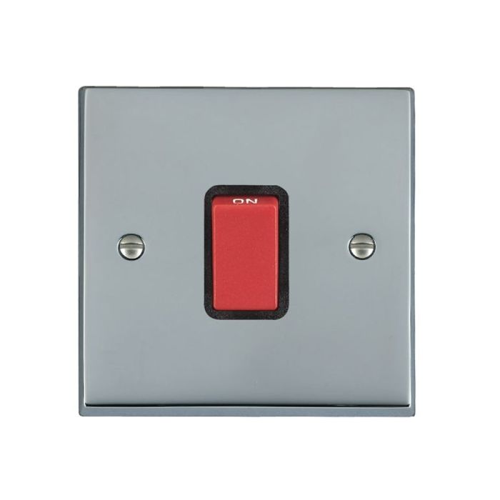 Hamilton 9545B Polished Chrome 45A Switch 1 Gang