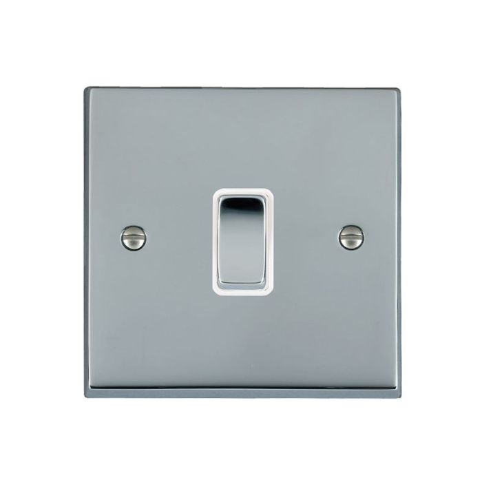 Hamilton 95DPBC-W Polished Chrome Switch 20A DP 1 Gang