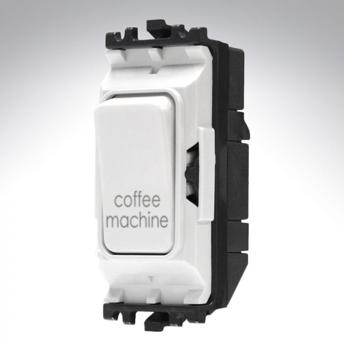MK K4896CMWHI Grid Switch 1 Way 20A Coffee Machine