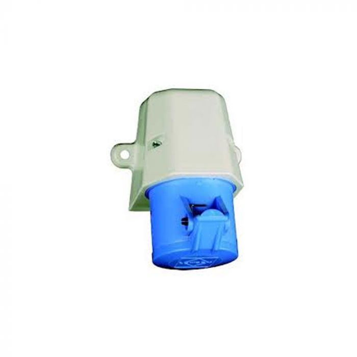 Lewden PM16/541N 16A 230V Surface Angled Socket 2P+E