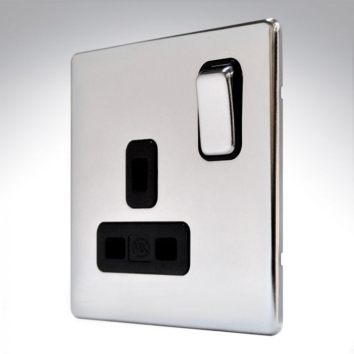 MK K24357POCB Aspect Polished Chrome Single Socket