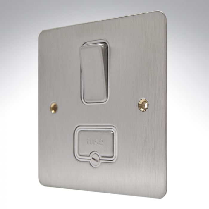 MK K14941BSSW Edge Brushed Steel Spur Switched