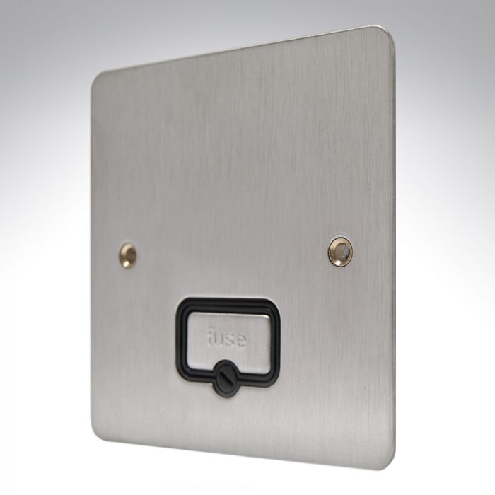 MK K14948BSSB Edge Brushed Steel Spur Unswitched