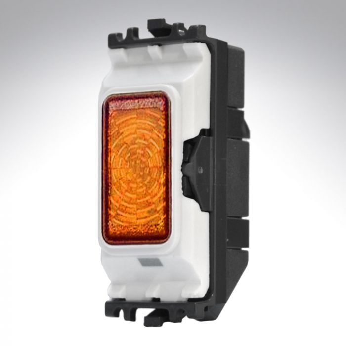 MK K4889AMB Grid Indicator Module 230v Neon Amber