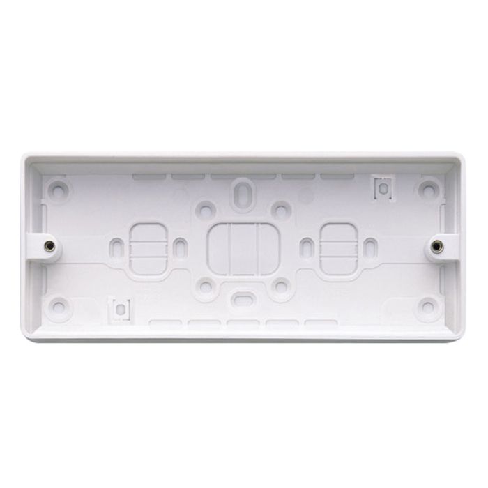 MK K2185WHI Surface Box 3 Gang 32mm PVC