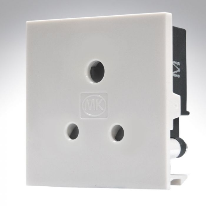 MK K5833WHI 2 Module UK 5A Power Socket