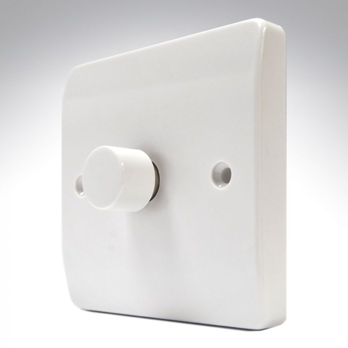 MK K1531WHI Dimmer Switch 1 Gang 1 Way 250W