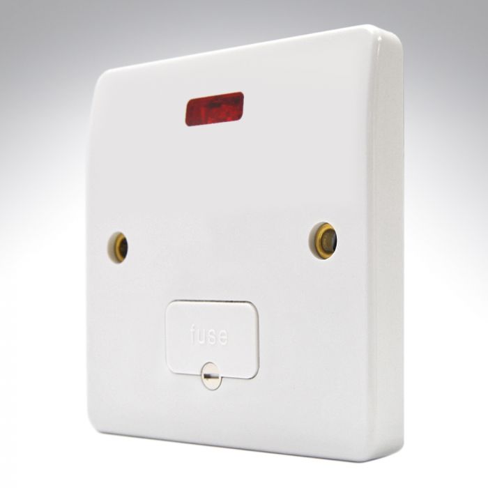 MK K377WHI Spur + Neon + Base Outlet - Deep Plate